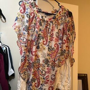 Apt. 9 Multicolor Paisley Blouse